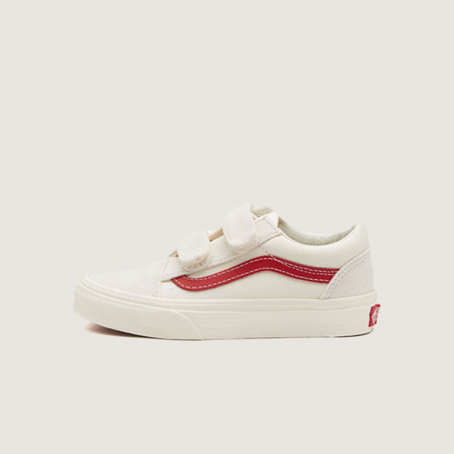 키즈 올드스쿨 벨크로 스웨이드