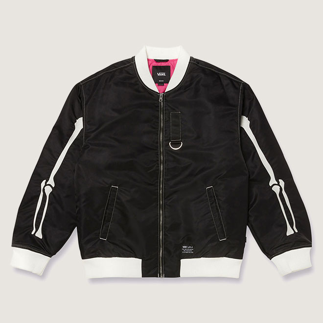 반스 아티스트 컬렉션 Vans x Mark SBTG 3D 엠브로이더리 패디드 보머