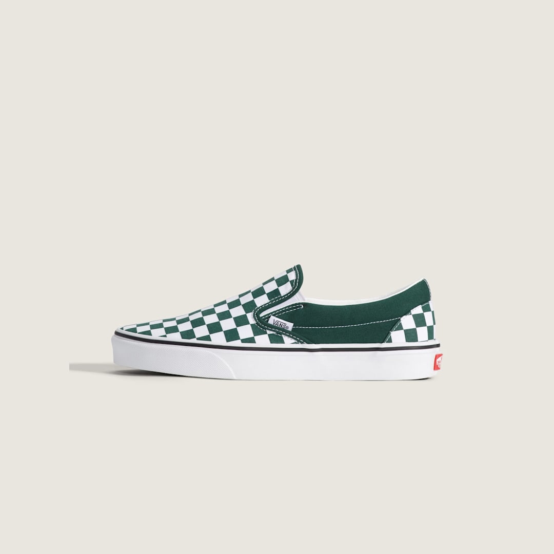 클래식 슬립온 컬러 띠어리 체커보드