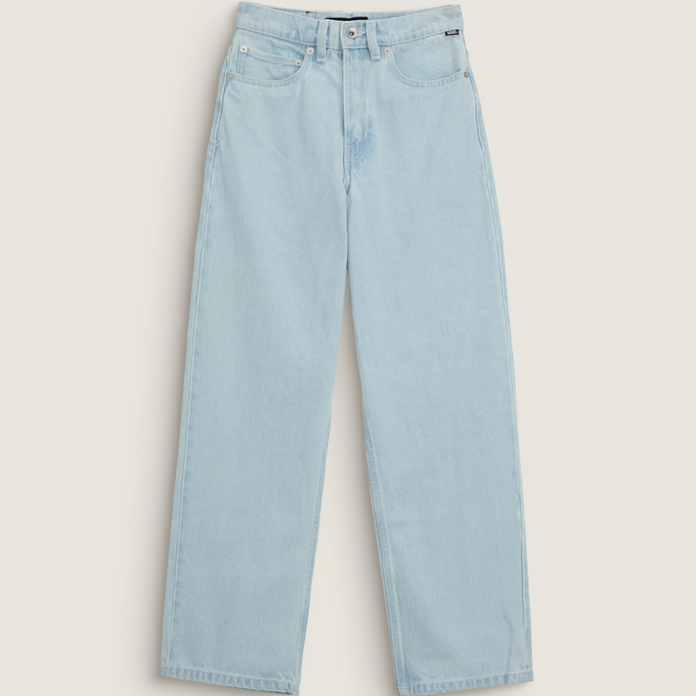 보이 체크-5 루즈 데님 팬츠