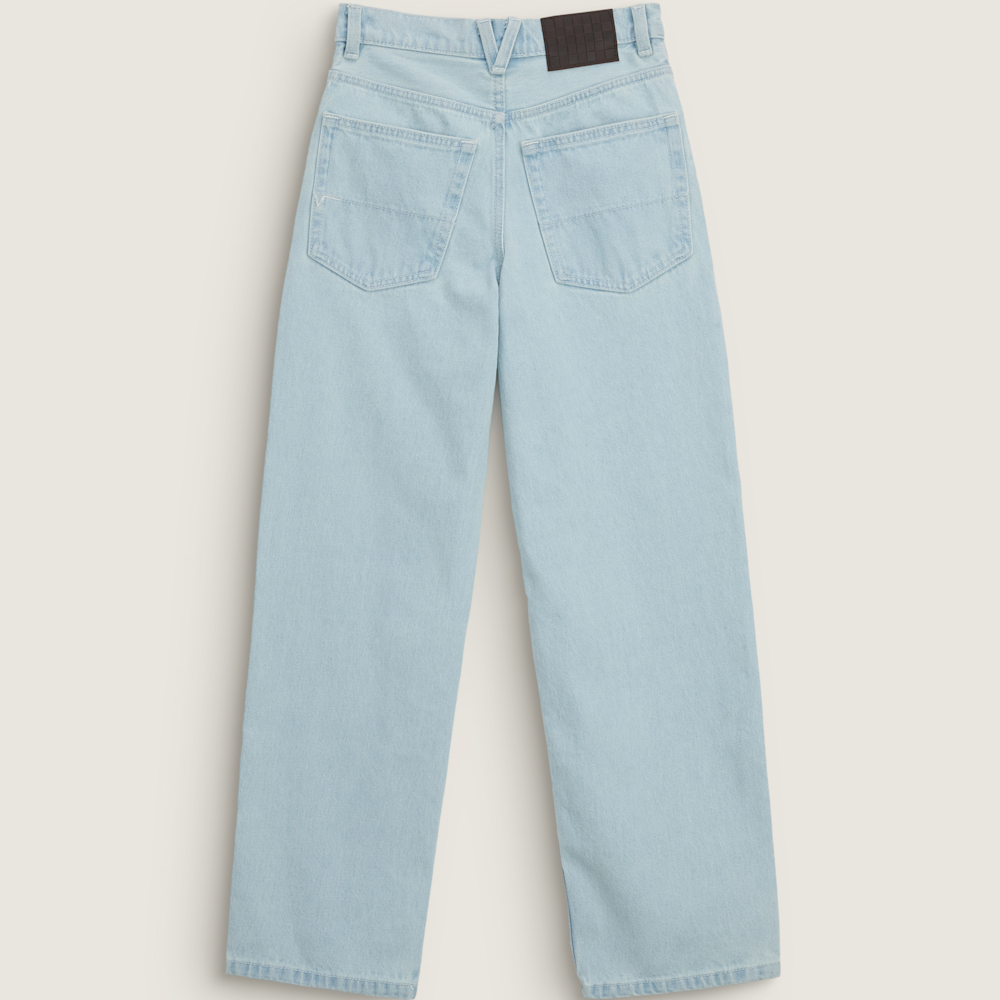 보이 체크-5 루즈 데님 팬츠