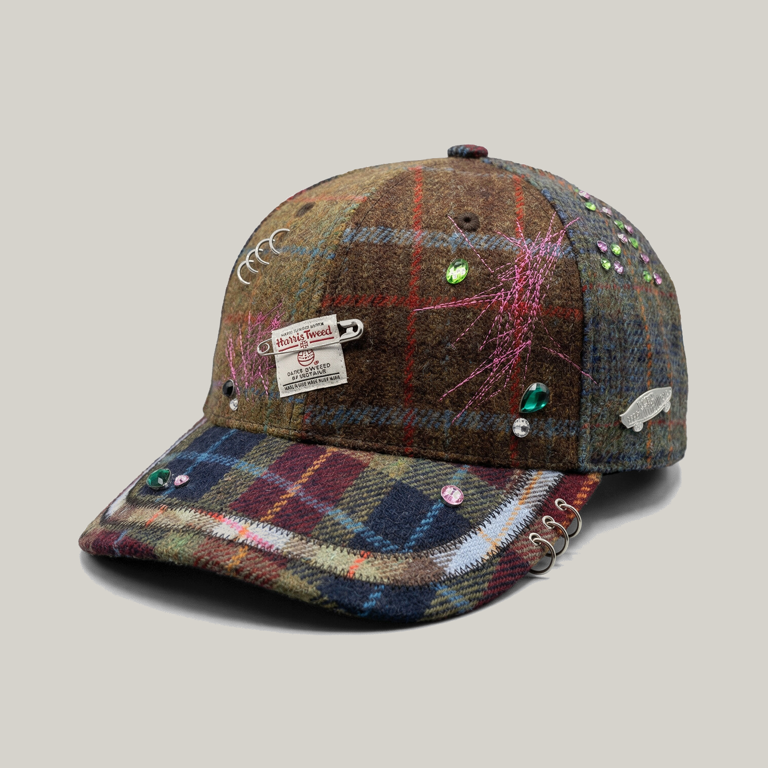 Vans x Harris Tweed 스트랩백 캡