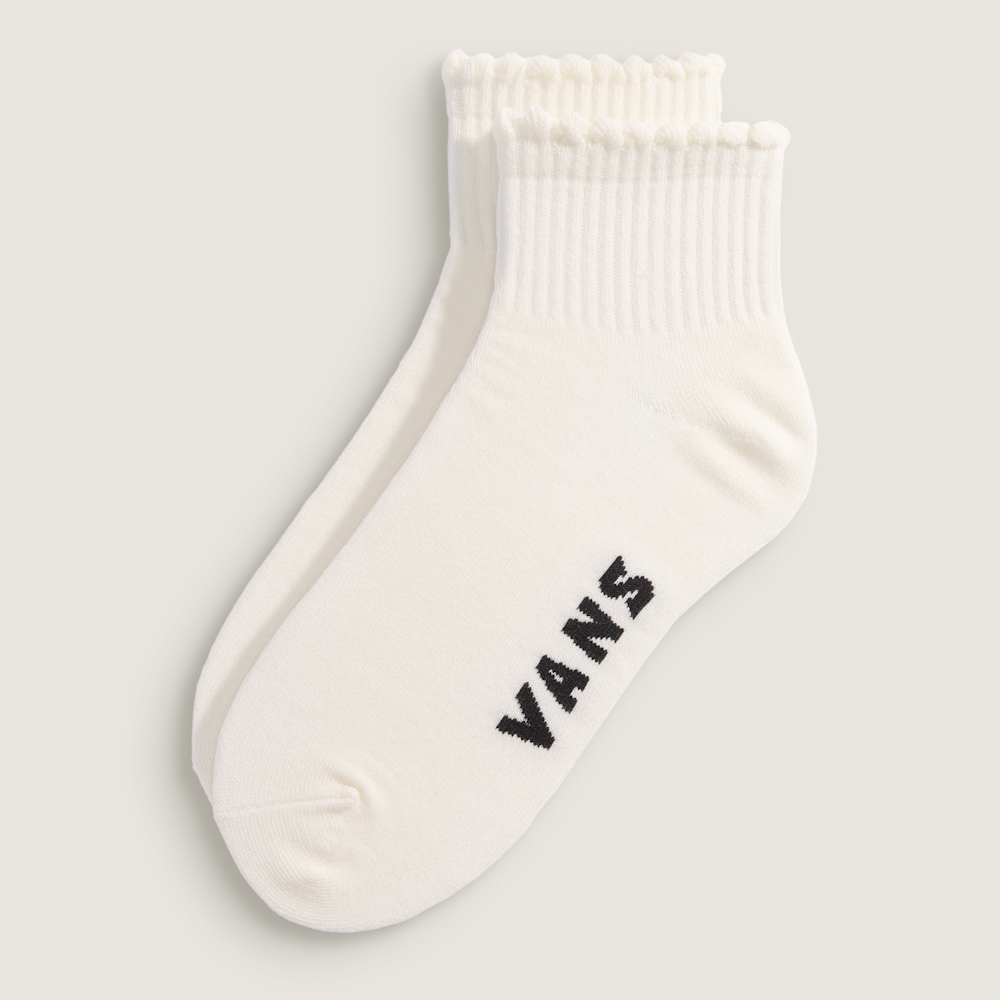 스캘럽 쿼터 크루 삭스