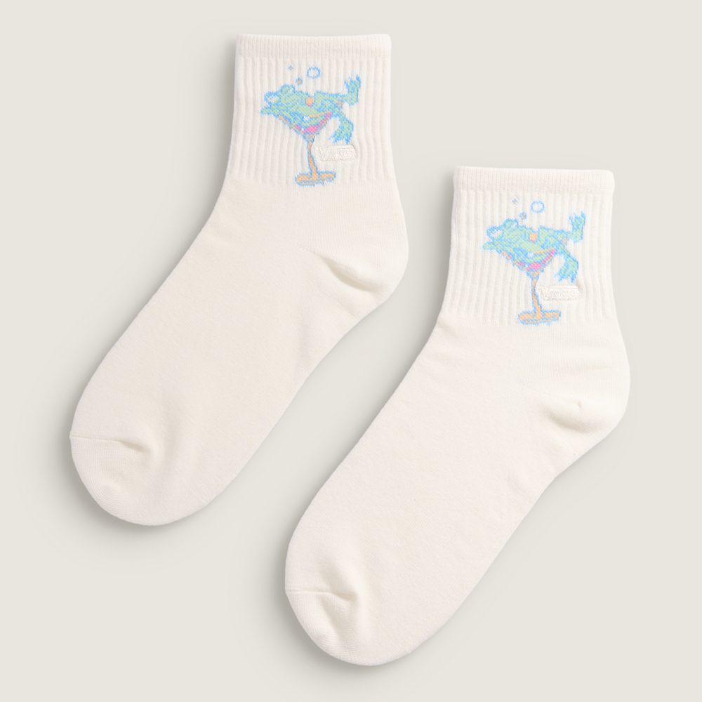 반스 아트 하프 크루 삭스